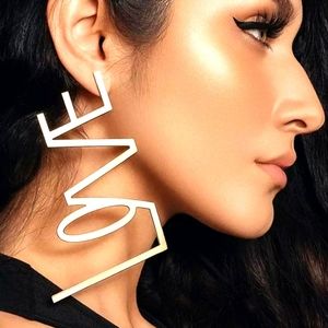 LOVE Mirror Earrings